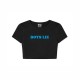 Boys Lie Crop Top