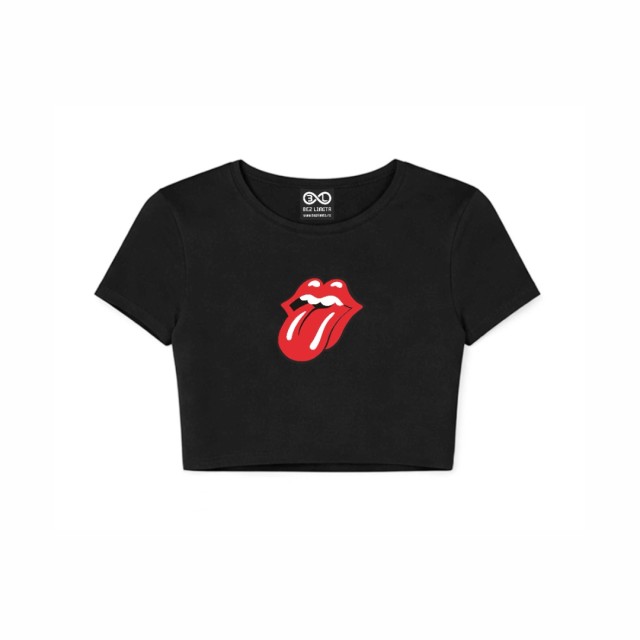 The Rolliing Stones Crop Top