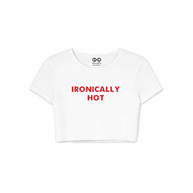 Ironically Hot Crop Top