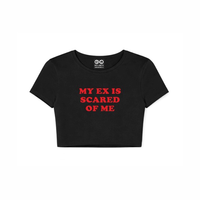 My Ex Is Scared Of Me Crop Top