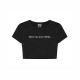 Show Me Your Books Crop Top