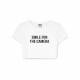 Smile For The Camera Crop Top