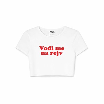 VODI ME NA REJV crop top 