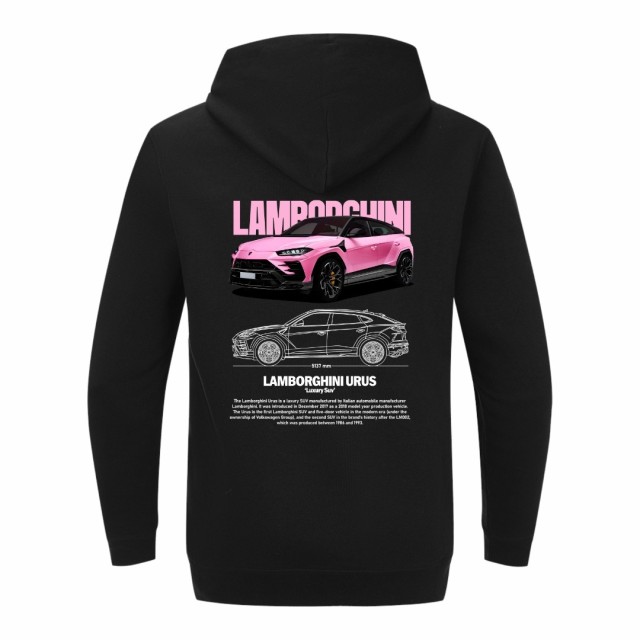 Lamborghini Urus Pink Dukserica Lamborghini Urus Pink Dukserica