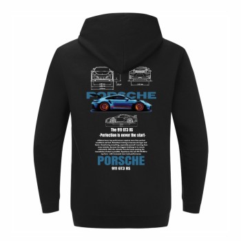 PORSCHE GT3 RS BLUE Dukserica