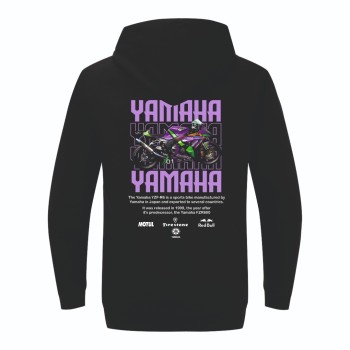 YAMAHA YZF R6 PURPLE Dukserica