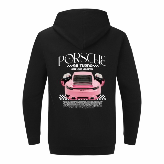 Porsche 911 Turbo S V2 Pink Dukserica