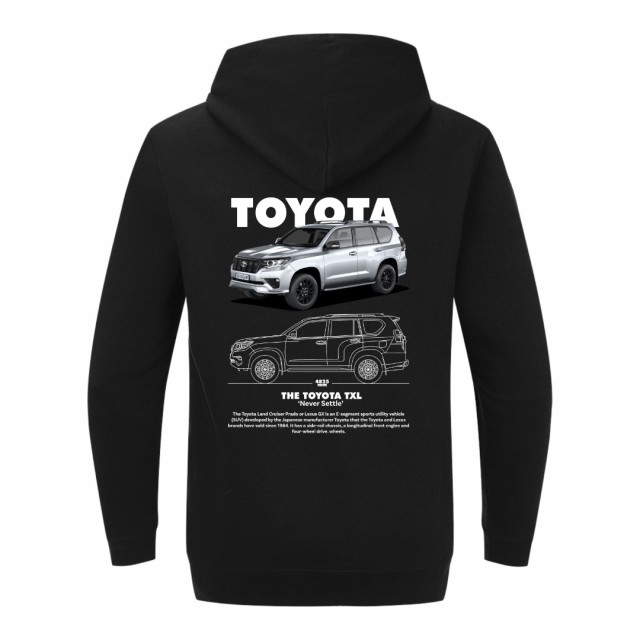 Toyota Txl White Dukserica