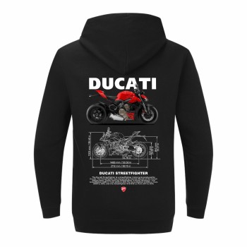 DUCATI STREETFIGHTER RED Dukserica