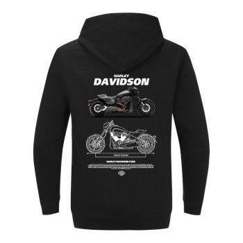 HARLEY DAVIDSON FXDR Dukserica
