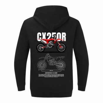 HONDA CROSSFIRE CX-250R Dukserica