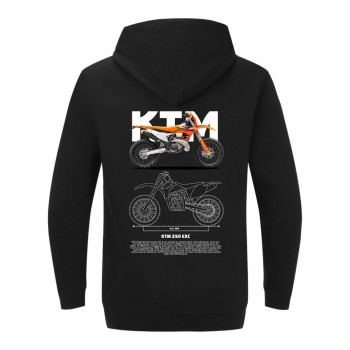 KTM 250 EXC Dukserica KTM 250 EXC Dukserica