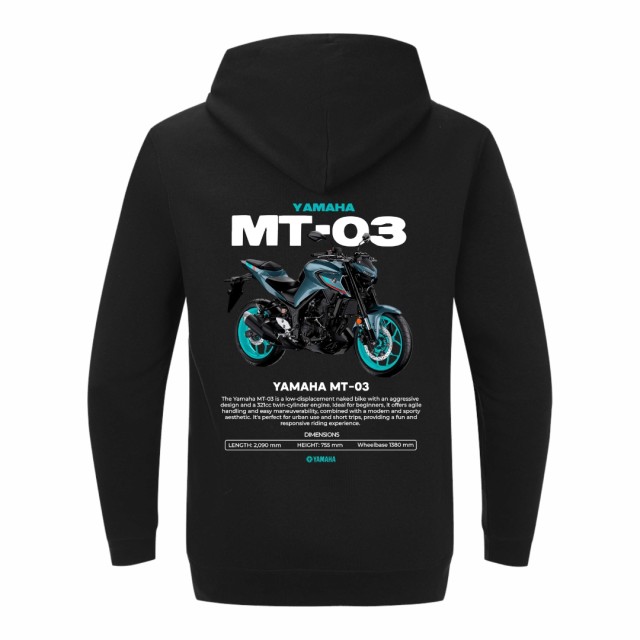 Yamaha Mt-03 Dukserica