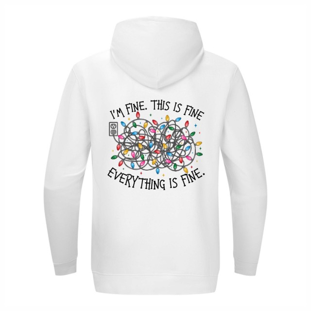 Everything Is Fine Dukserica Sa Kapom