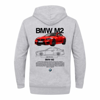 BMW M2 RED Dukserica