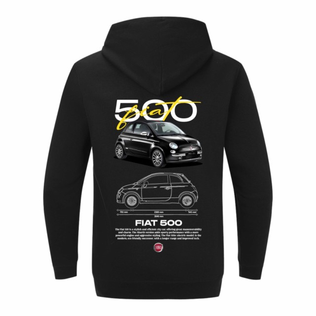 Fiat 500 Dukserica Fiat 500 Dukserica