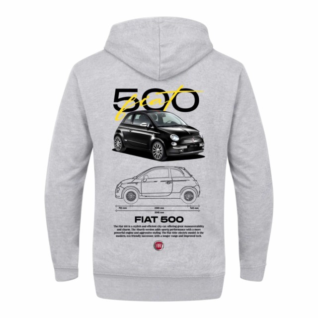 Fiat 500 Dukserica Fiat 500 Dukserica