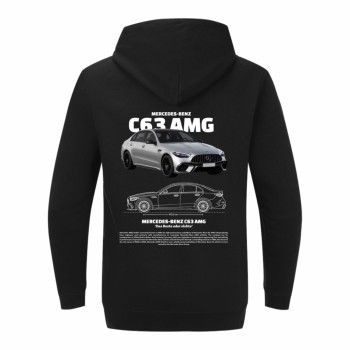 MERCEDES BENZ C63 AMG GRAY Dukserica
