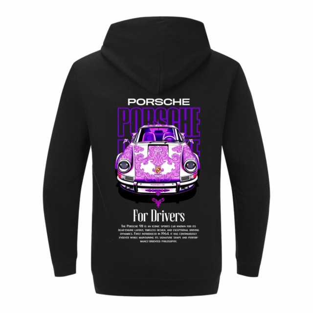 Porsche 911 Pink Dukserica Porsche 911 Pink Dukserica