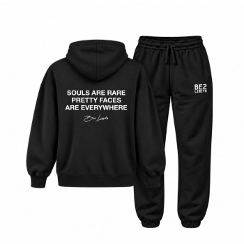 SOULS ARE RARE PRETTY FACES ARE EVERYWHERE OVERSIZE DUKS I OVERZISE TRENERKA SOULS ARE RARE PRETTY FACES ARE EVERYWHERE OVERSIZE DUKS I OVERZISE TRENERKA