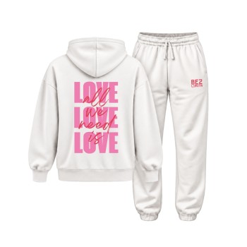 ALL WE NEED IS LOVE OVERSIZE DUKS I OVERZISE TRENERKA ALL WE NEED IS LOVE OVERSIZE DUKS I OVERZISE TRENERKA