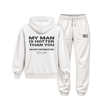 MY MAN IS HOTTER THAN YOU OVERSIZE DUKS I OVERZISE TRENERKA MY MAN IS HOTTER THAN YOU OVERSIZE DUKS I OVERZISE TRENERKA