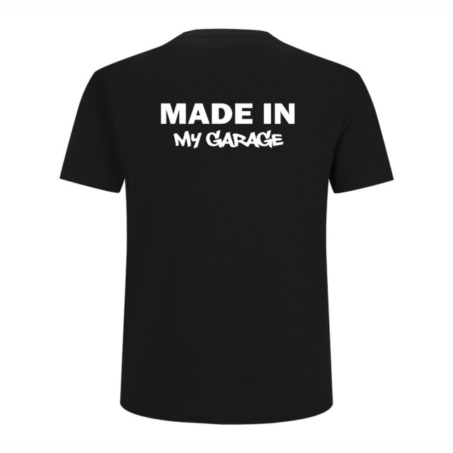 Made In Garage Black Majica Made In Garage Black Majica
