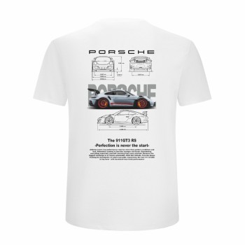 PORSCHE 911 GRAY Majica