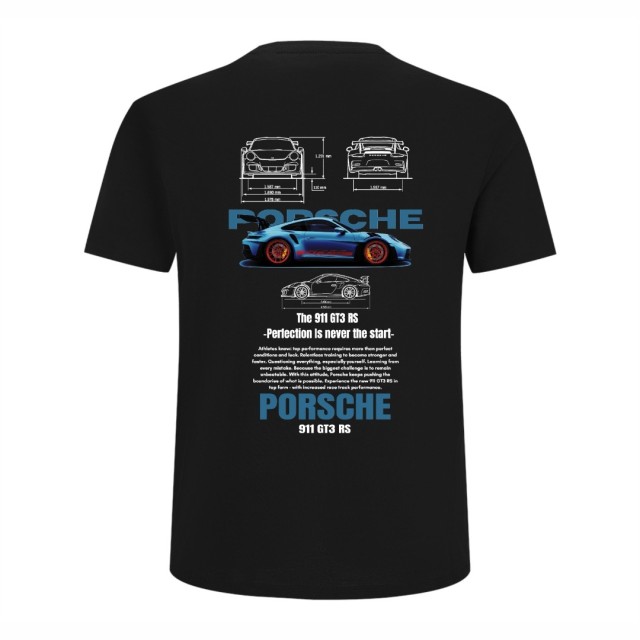 Porsche Gt3 Rs Blue Majica