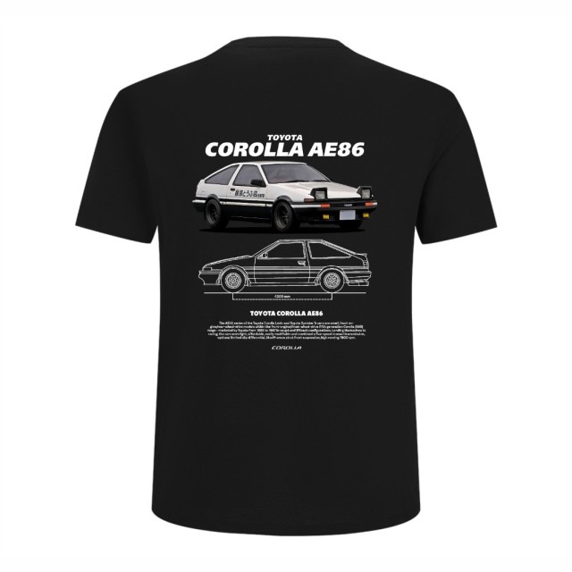 Corolla Ae86 Initial D Majica Corolla Ae86 Initial D Majica
