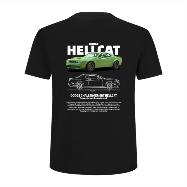 Dodge Charger Srt Hellcat W Majica Dodge Charger Srt Hellcat W Majica