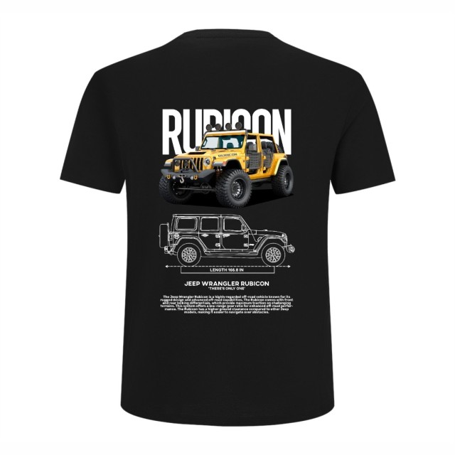 Jeep Rubicon Yellow Majica