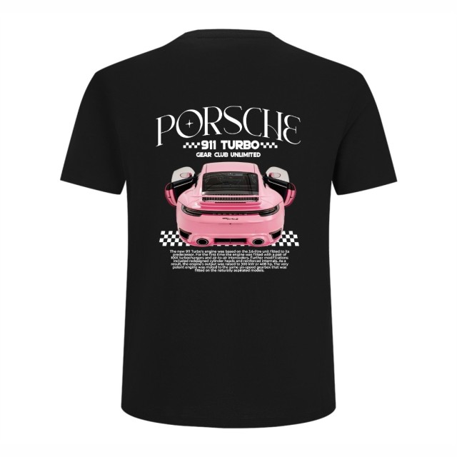 Porsche 911 Turbo S V2 Pink Majica