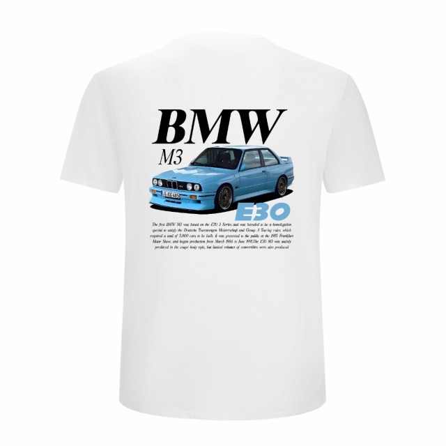 Bmw M3 E30 Blue Majica Bmw M3 E30 Blue Majica