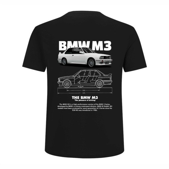 Bmw M3 High- Performance White Majica Bmw M3 High- Performance White Majica