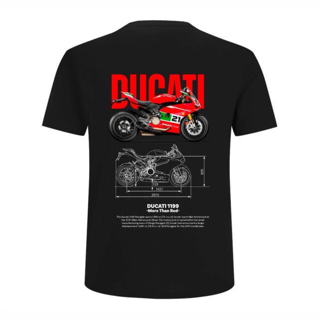 Ducati 1199 More Than Red Majica Ducati 1199 More Than Red Majica