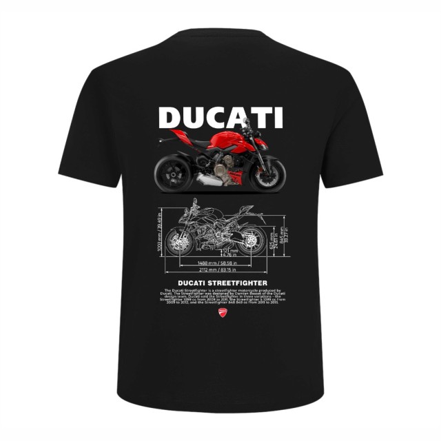 Ducati Streetfighter Red Majica Ducati Streetfighter Red Majica