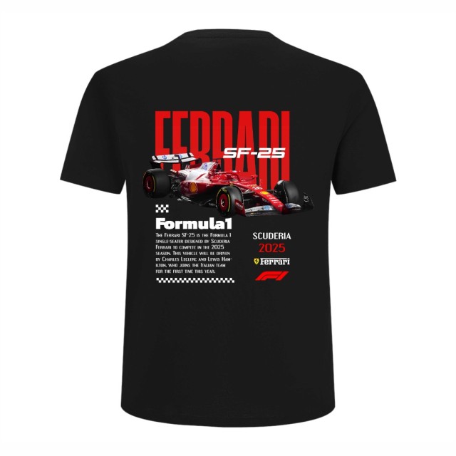 Ferrari Sf-25 Formula 1 Majica Ferrari Sf-25 Formula 1 Majica