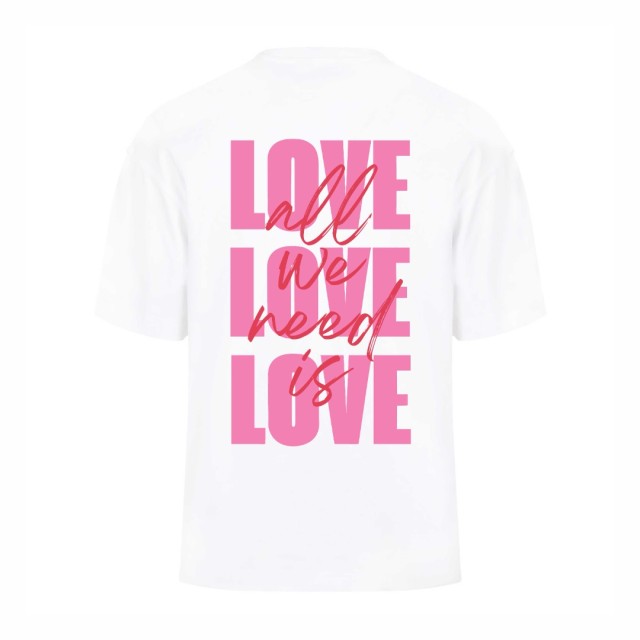 All We Need Is Love Oversize Majica
