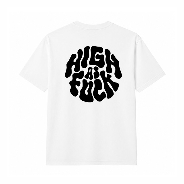 High As Fuck Oversize Majica
