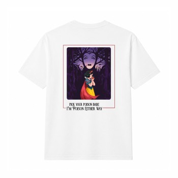SNOW WHITE Oversize Majica