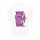 Wine Dine And Sixty Nine Oversize Majica Wine Dine And Sixty Nine Oversize Majica