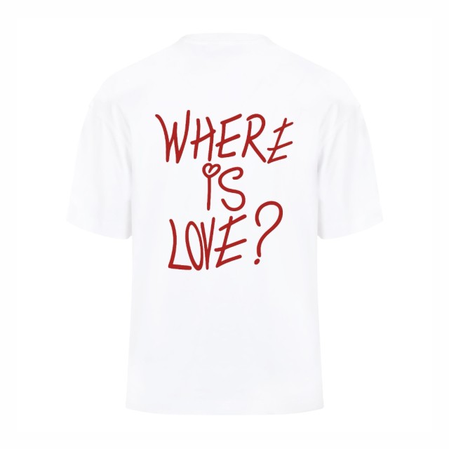 Where Is Love Oversize Majica