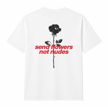 SEND FLOWERS NOT NUDES Oversize Majica SEND FLOWERS NOT NUDES Oversize Majica