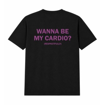 WANNA BE MY CARDIO Oversize Majica
