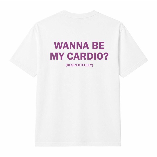 Wanna Be My Cardio Oversize Majica