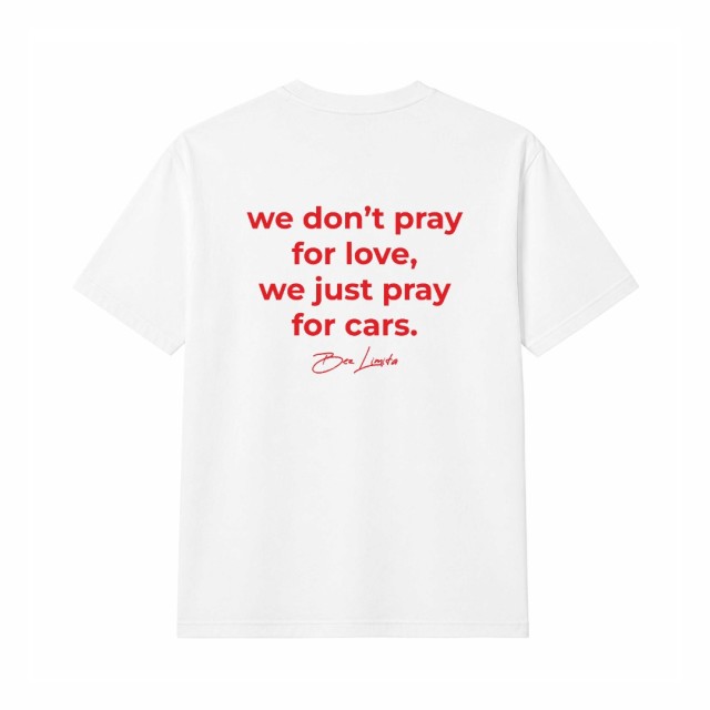 We Just Pray For Cars Oversize Majica We Just Pray For Cars Oversize Majica