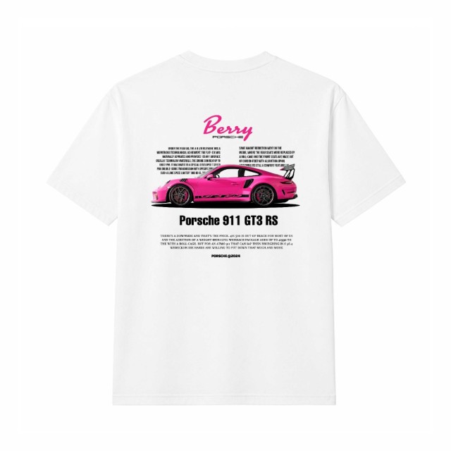 Porsche Pink Berry Edition Oversize Majica Porsche Pink Berry Edition Oversize Majica