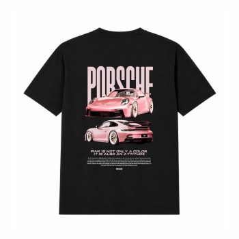 PORSCHE PINK ATTITUDE EDITION Oversize Majica