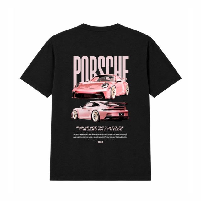 Porsche Pink Attitude Edition Oversize Majica Porsche Pink Attitude Edition Oversize Majica
